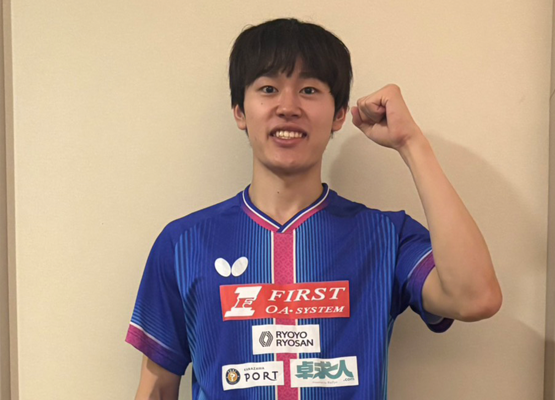 男子卓球　小林広夢選手を応援しています！